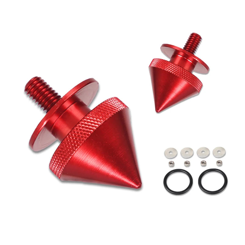 Universal Red Spike Quick Release Fasteners – Secure & Stylish Bumper Attachment