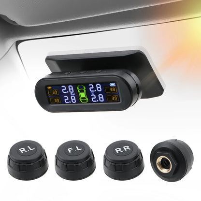 Smart Solar-Powered Tire Pressure Monitoring System (TPMS)