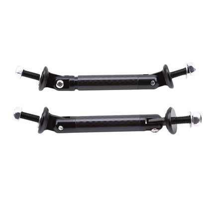 Universal Adjustable Front & Rear Bumper Lip Splitter Support Rods – Carbon & Aluminum Racing Kit