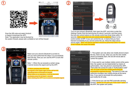 Smart Remote Engine Start & Keyless Entry System – Universal